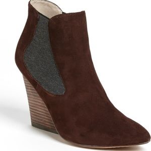 Steve Madden Maliik Brown Suede Ankle Boots 8
